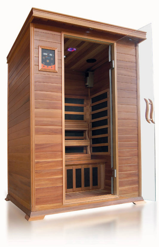 The Sierra 2-Person Indoor Infrared Sauna