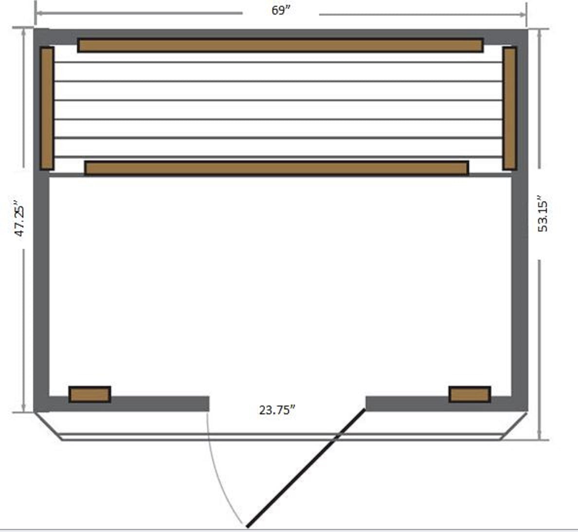 The Sequoia 4-Person Indoor Infrared Sauna