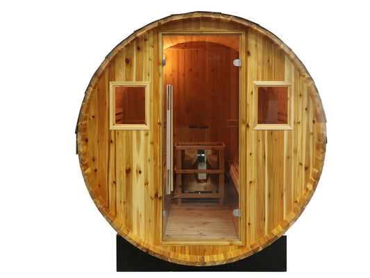 The Galley 4-Person Barrel Sauna