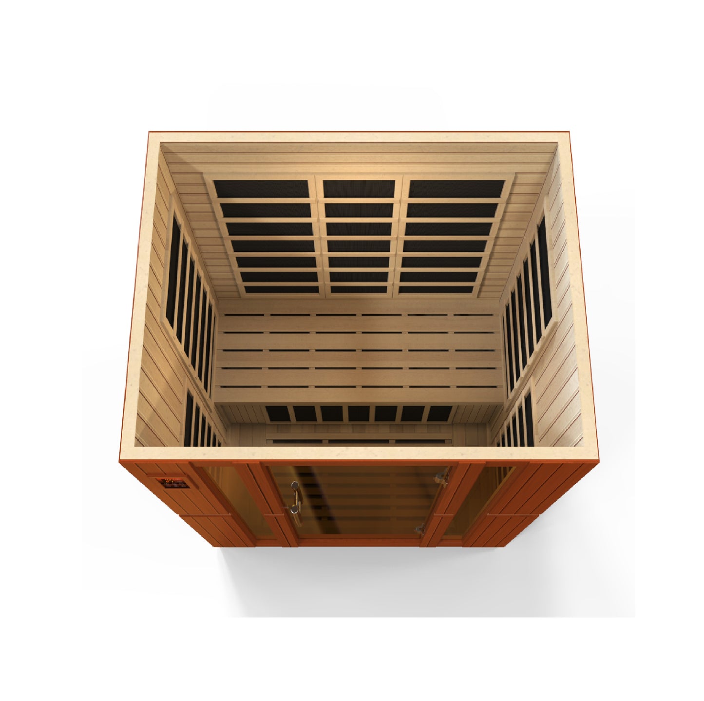 Dynamic Bellagio 3-Person Corner Low EMF FAR Infrared Sauna (6306-02)