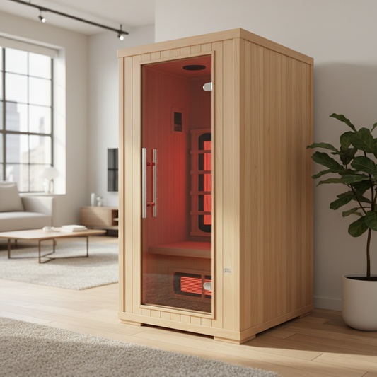 Compact Solo Sauna Exterior