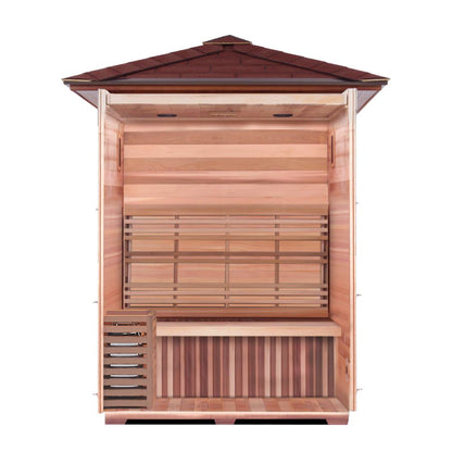 The Bristow 2-Person Outdoor Traditional Sauna