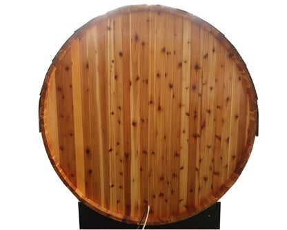 The Solace 2-Person Barrel Sauna