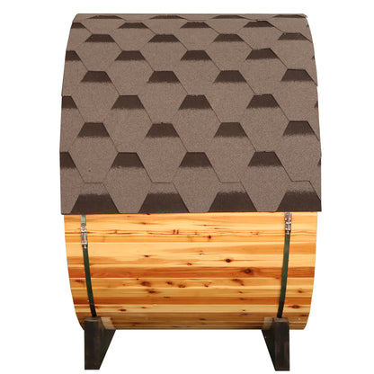 The Solace 2-Person Barrel Sauna