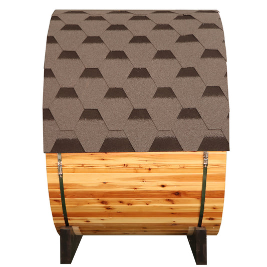 The Solace 2-Person Barrel Sauna