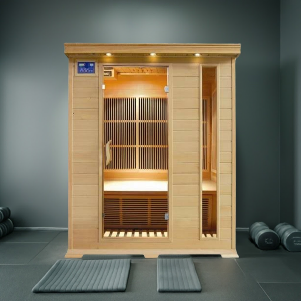 The Aspen 3-Person Indoor Infrared Sauna