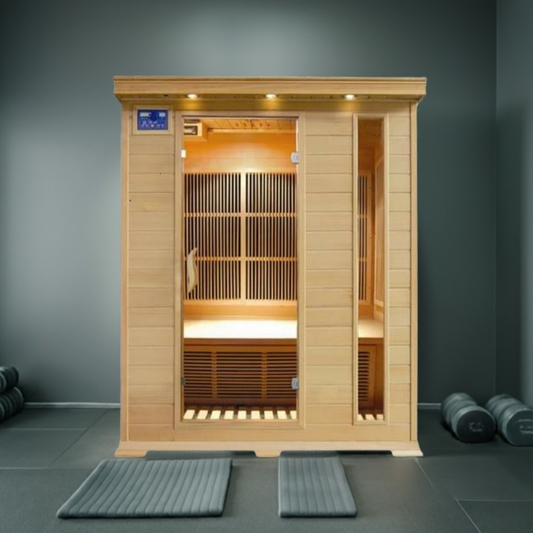 The Aspen 3-Person Indoor Infrared Sauna