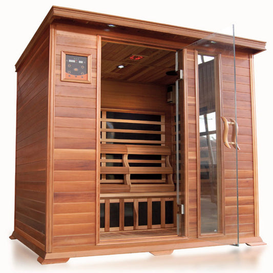 The Aspen 3-Person Indoor Infrared Sauna