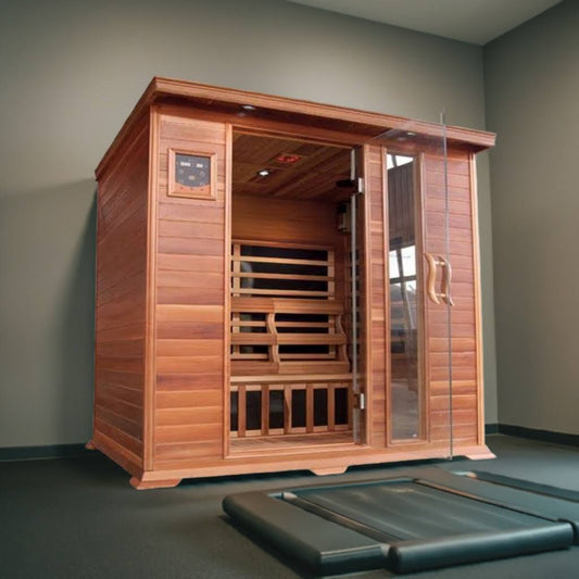 The Savannah 3-Person Indoor Infrared Sauna