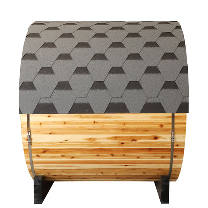 The Aurora 2-4 Person Barrel Sauna