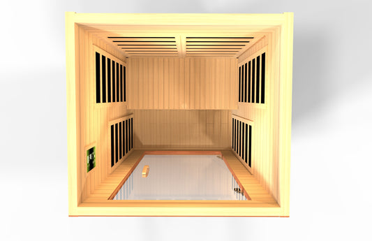 6103-01    Avila 1-2 Person  Low EMF FAR Infrared Sauna