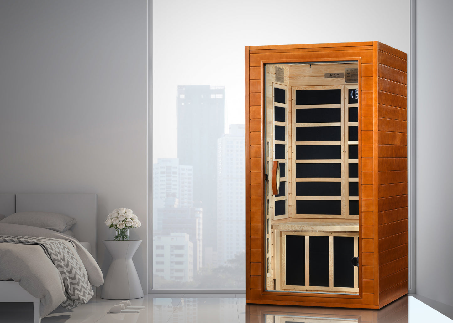 6103-01    Avila 1-2 Person  Low EMF FAR Infrared Sauna