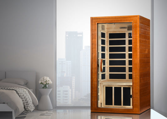6103-01    Avila 1-2 Person  Low EMF FAR Infrared Sauna