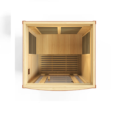 6206-01 San Marino LOW EMF 2 Person Sauna