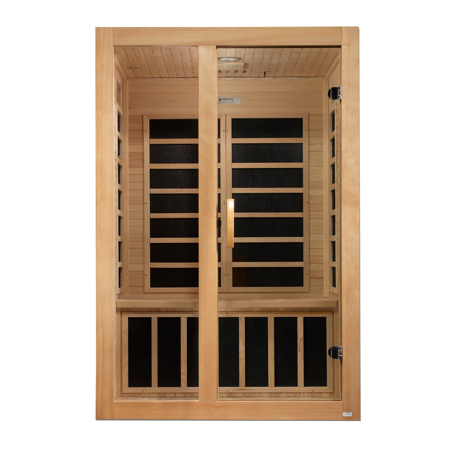 6209-01 Santiago Low EMF 2 Person Sauna