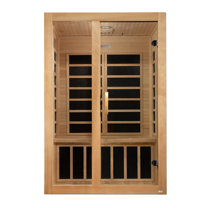 6209-01 Santiago Low EMF 2 Person Sauna