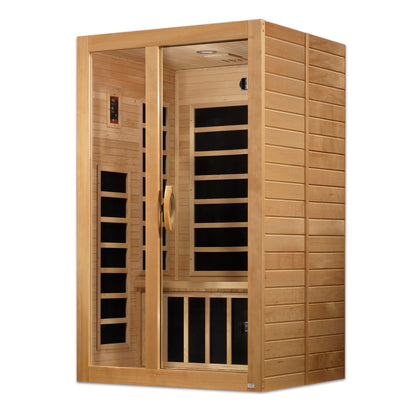 6209-01 Santiago Low EMF 2 Person Sauna
