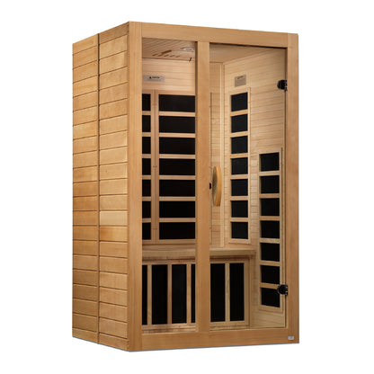 6209-01 Santiago Low EMF 2 Person Sauna
