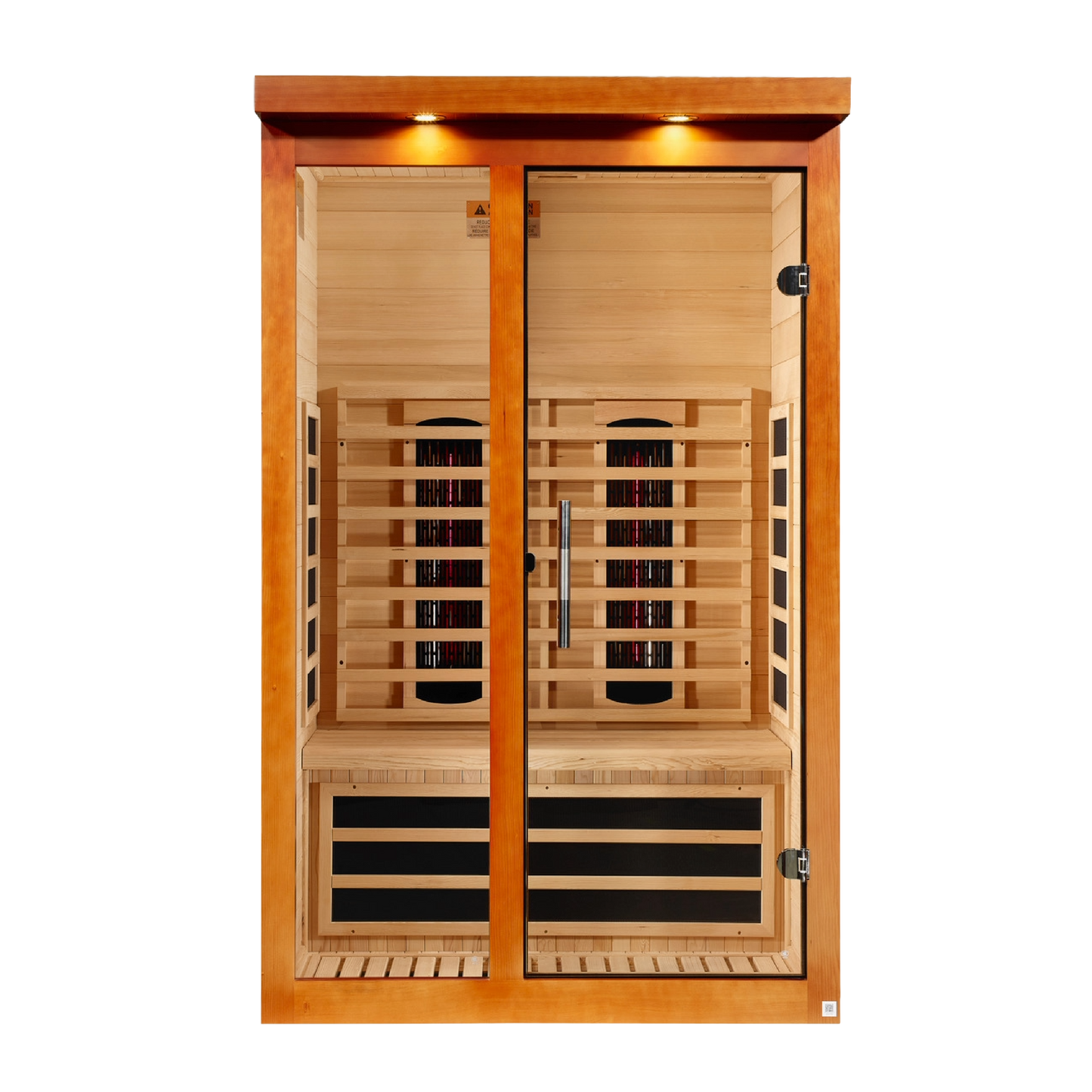 Dynamic "Llumeneres" 2 Person Full Spectrum Nero Zero EMF FAR IR Sauna (DYN-6215-03 FS)