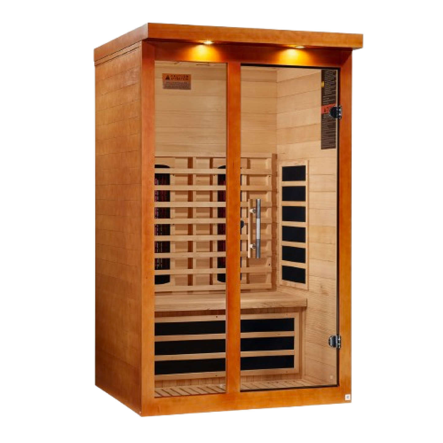 Dynamic "Llumeneres" 2 Person Full Spectrum Nero Zero EMF FAR IR Sauna (DYN-6215-03 FS)