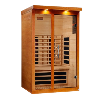 Dynamic "Llumeneres" 2 Person Full Spectrum Nero Zero EMF FAR IR Sauna (DYN-6215-03 FS)