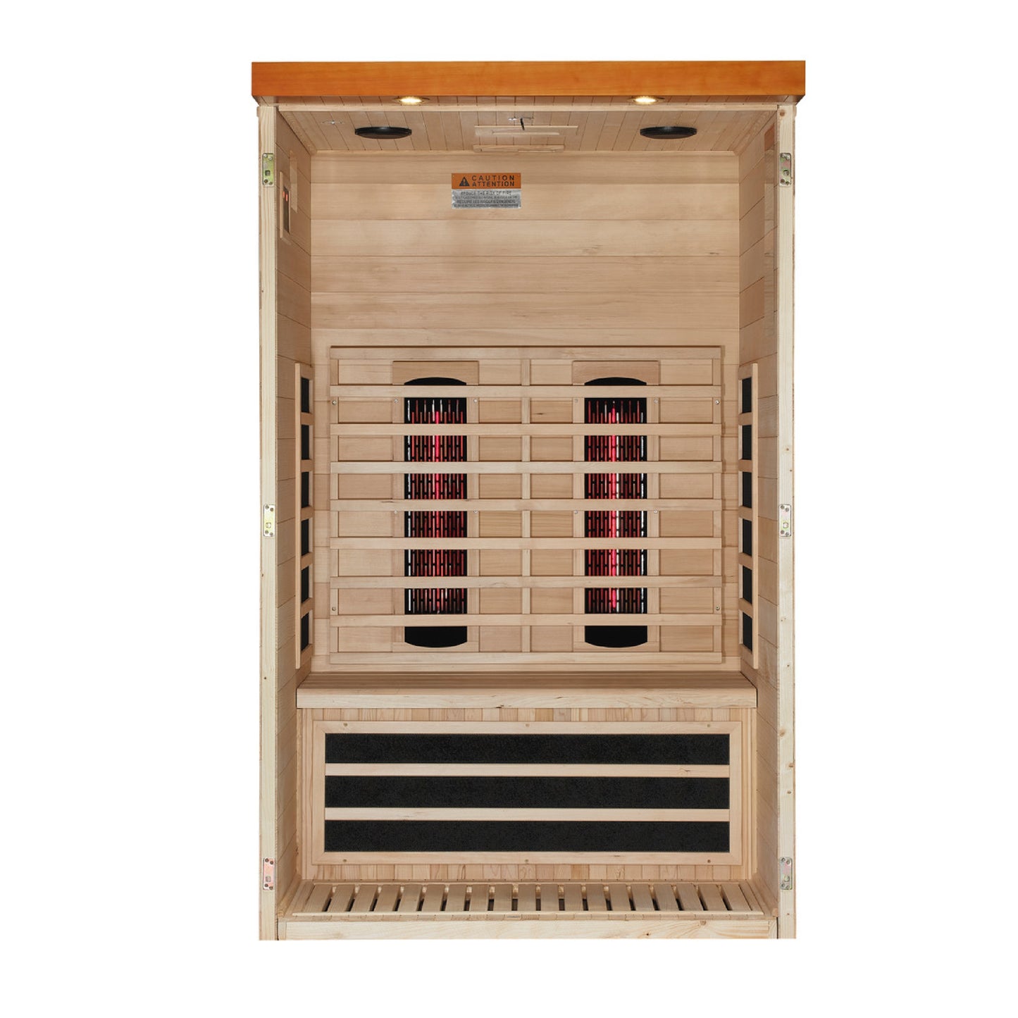 Dynamic "Llumeneres" 2 Person Full Spectrum Nero Zero EMF FAR IR Sauna (DYN-6215-03 FS)