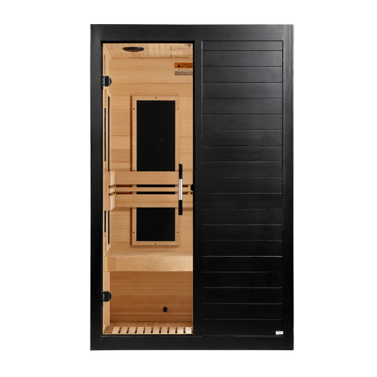 Dynamic "Lucca" 2 Person Low EMF FAR IR Sauna (DYN-6215-05)