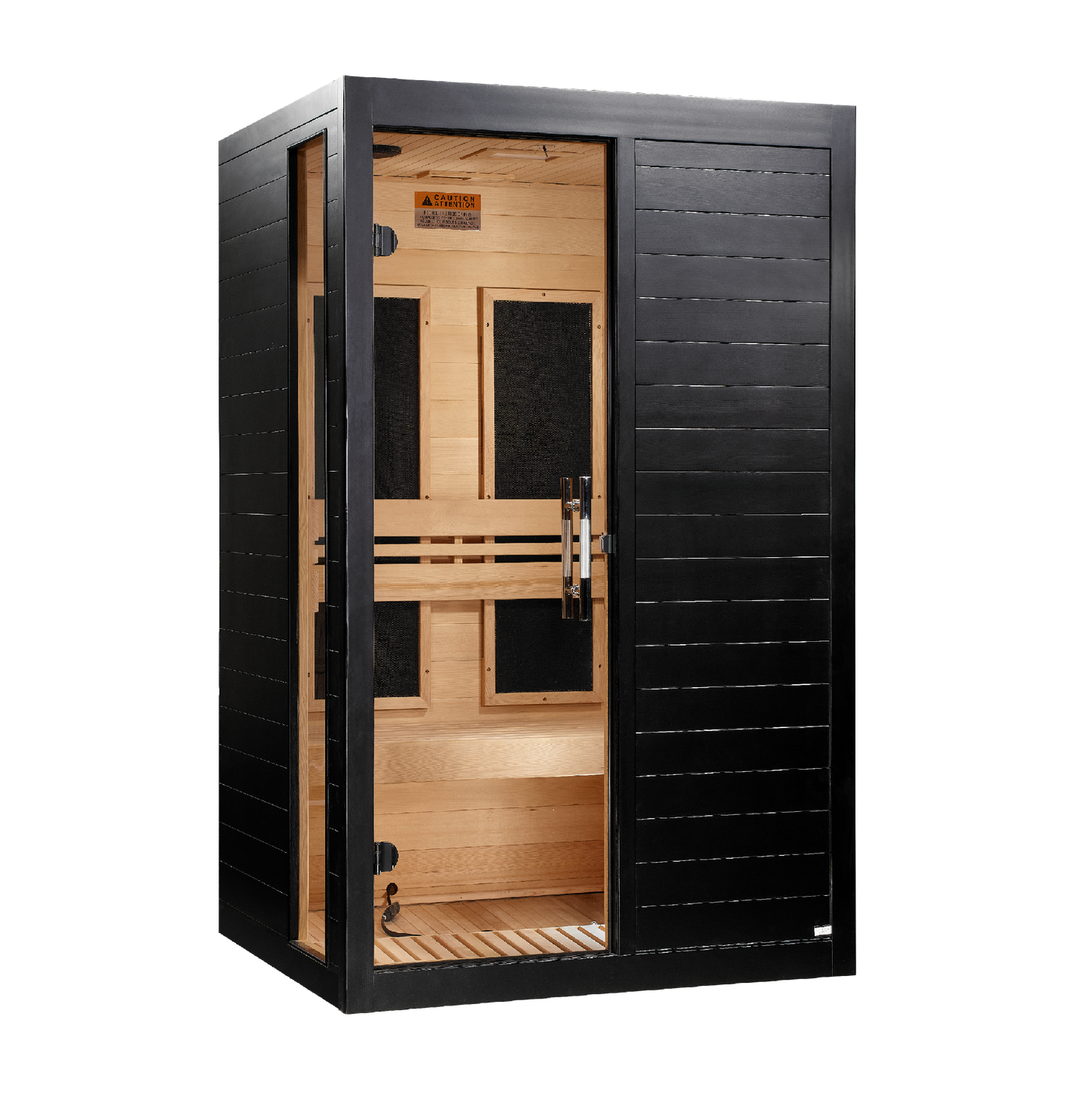 Dynamic "Lucca" 2 Person Low EMF FAR IR Sauna (DYN-6215-05)