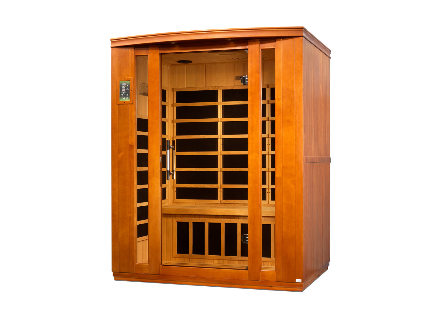 Dynamic Bellagio Elite 3-Person Corner Ultra Low EMF FAR Infrared Sauna (DYN-6306-02)