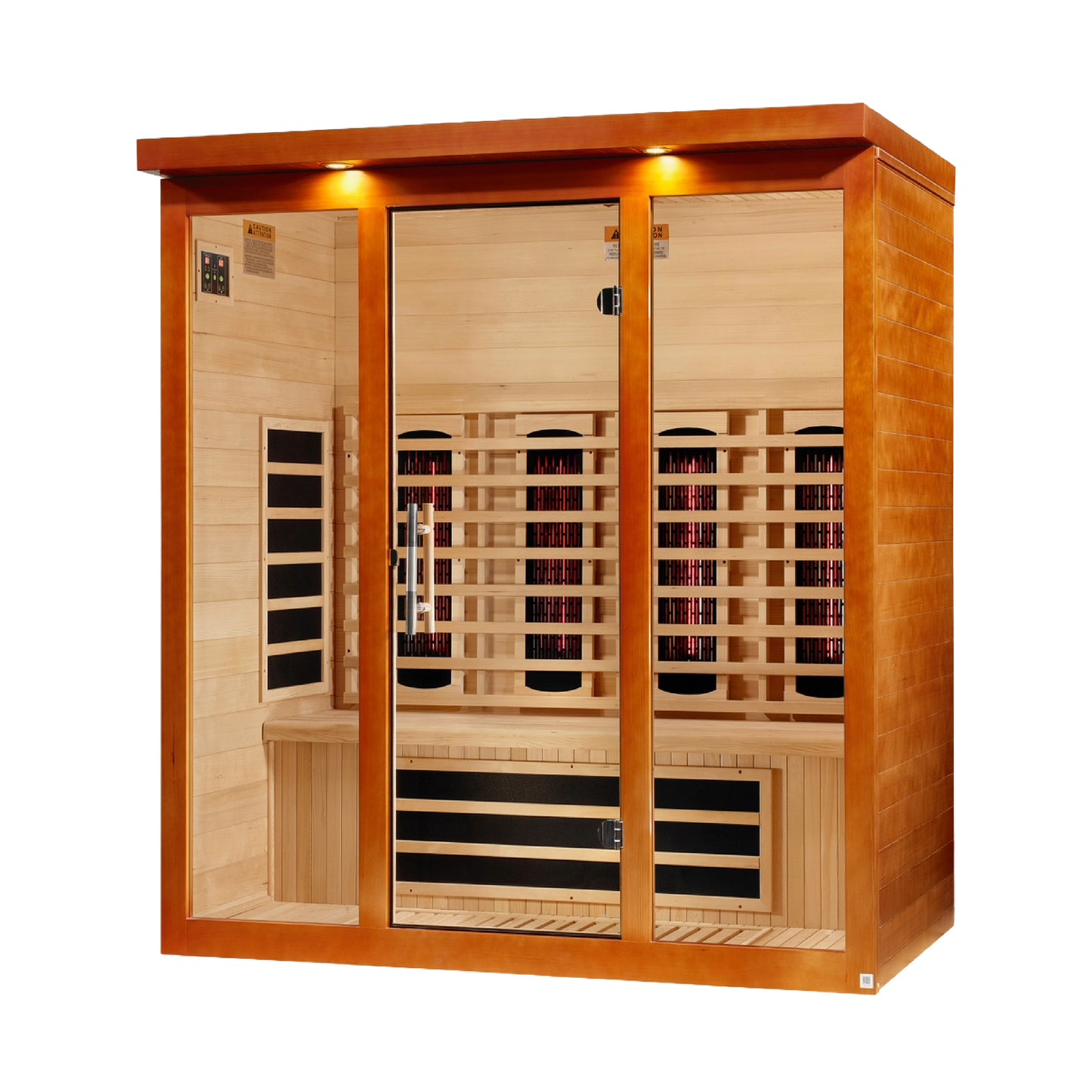 Dynamic Vila Grande 4 Person Full Spectrum Nero Zero EMF FAR IR Sauna (DYN-6415-03 FS)