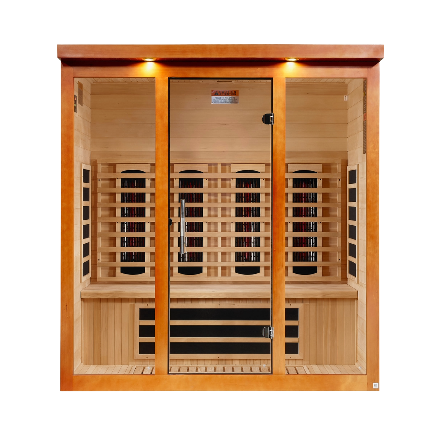 Dynamic Vila Grande 4 Person Full Spectrum Nero Zero EMF FAR IR Sauna (DYN-6415-03 FS)