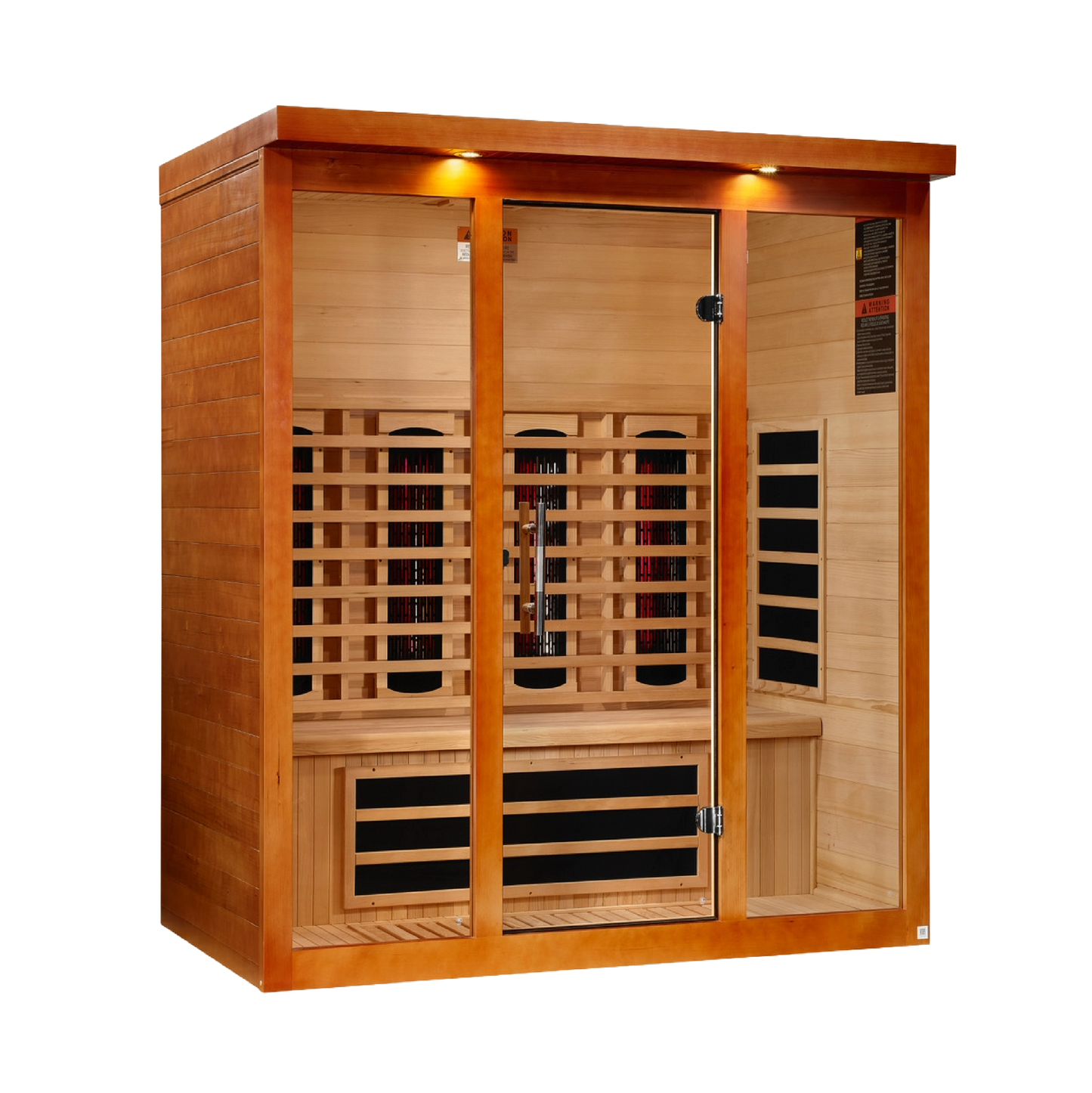 Dynamic Vila Grande 4 Person Full Spectrum Nero Zero EMF FAR IR Sauna (DYN-6415-03 FS)