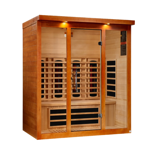 Dynamic Vila Grande 4 Person Full Spectrum Nero Zero EMF FAR IR Sauna (DYN-6415-03 FS)