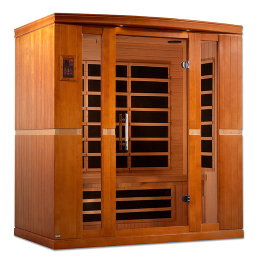 6440-01 Bergamo Low EMF 4 Person Sauna