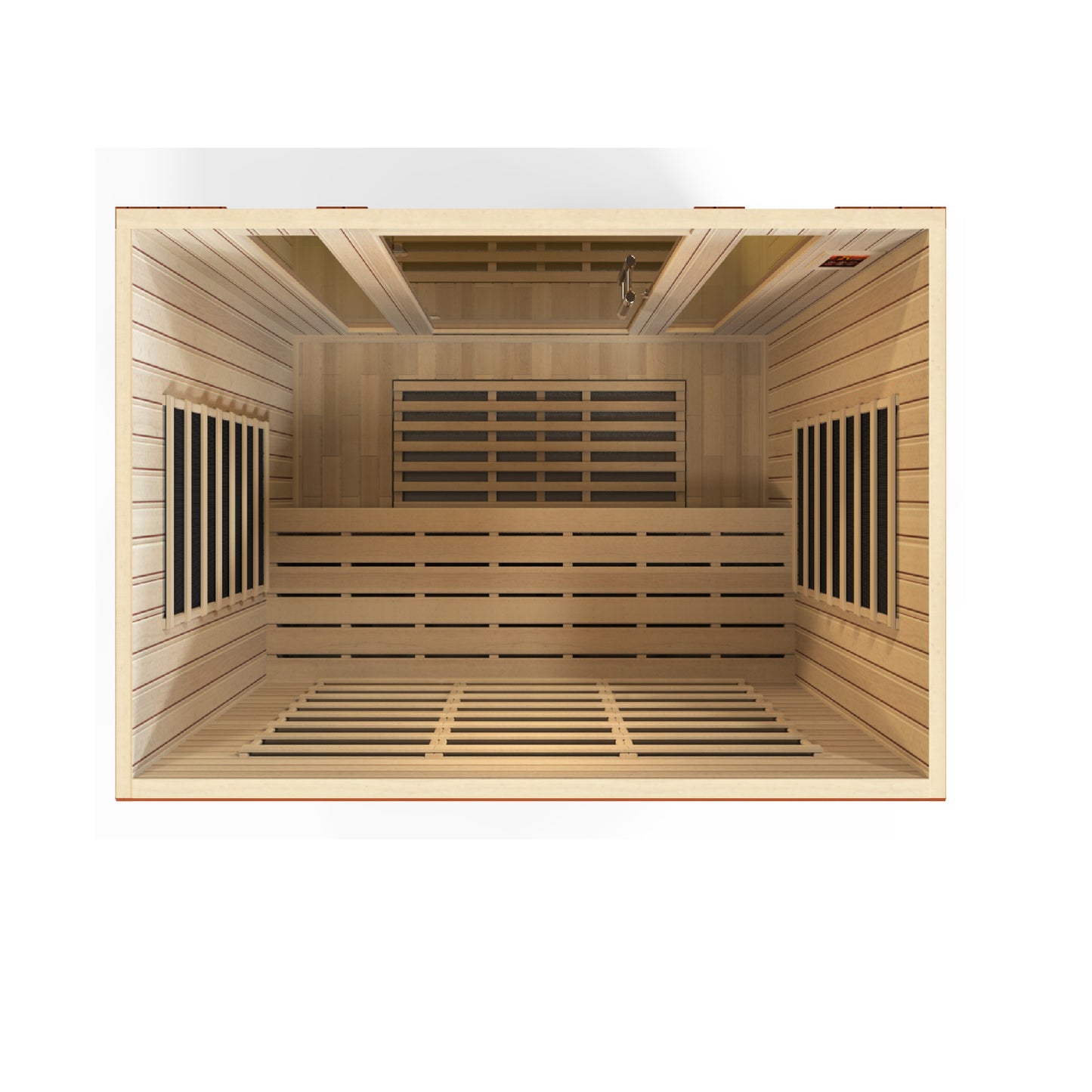 6440-01 Bergamo Low EMF 4 Person Sauna