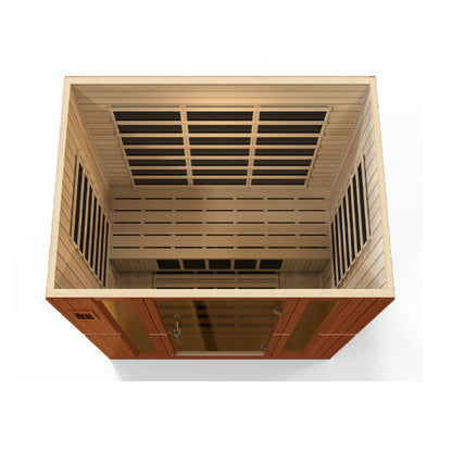 6440-01 Bergamo Low EMF 4 Person Sauna