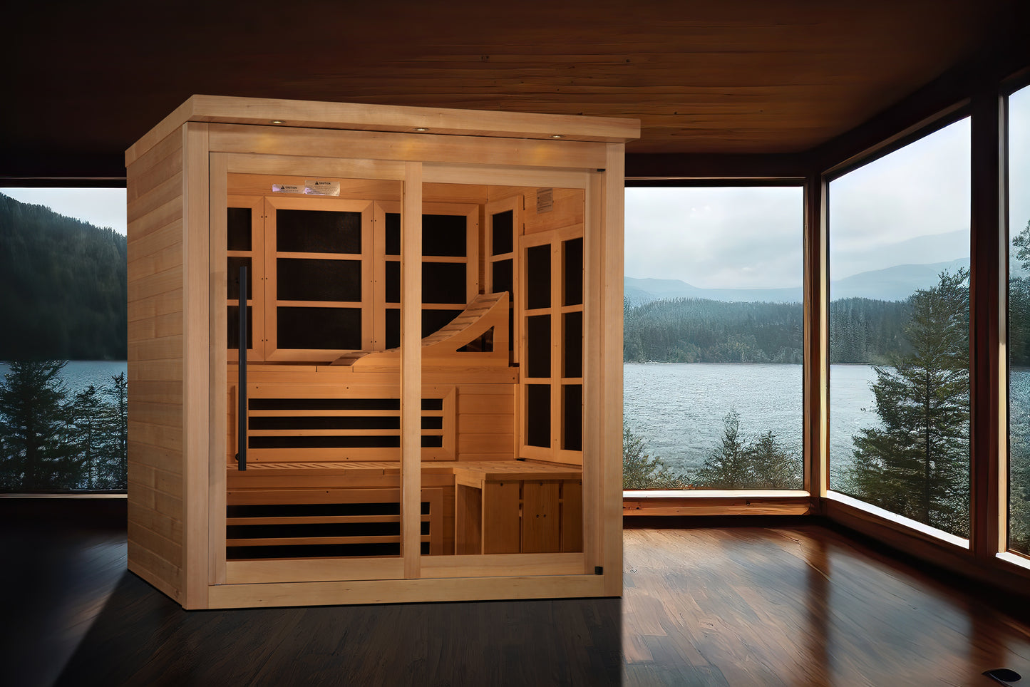 GDI-6996-02 Near Zero EMF Far Infrared Sauna