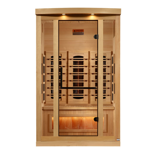 8020-02 Full-Spectrum - Near Zero EMF Far IR Sauna 2 Person.
