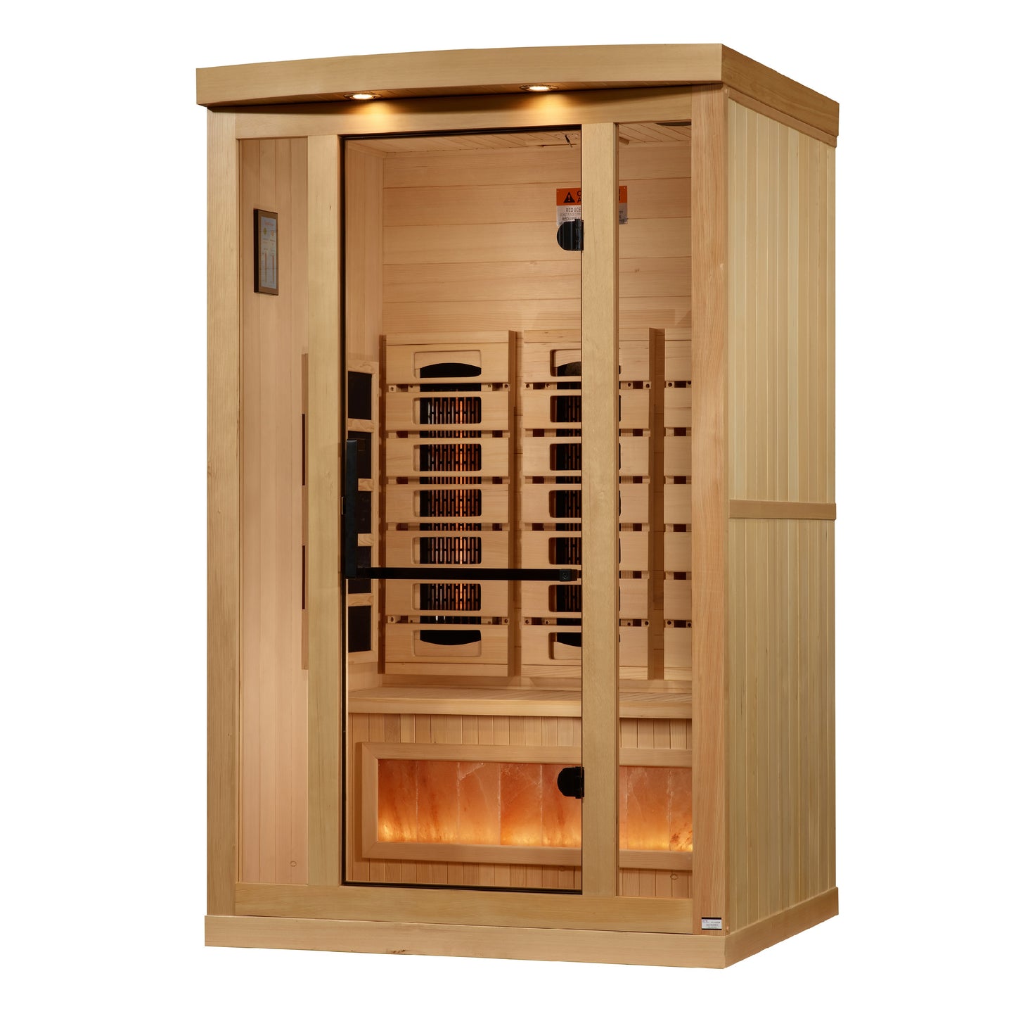 Golden Designs Full-Spectrum Near Zero EMF Far IR Sauna 2 Person GDI-8020-03