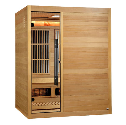GDINA 3 Person Indoor Hybrid Sauna FS + STOVE