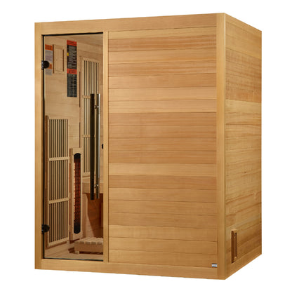 GDINA 3 Person Indoor Hybrid Sauna FS + STOVE
