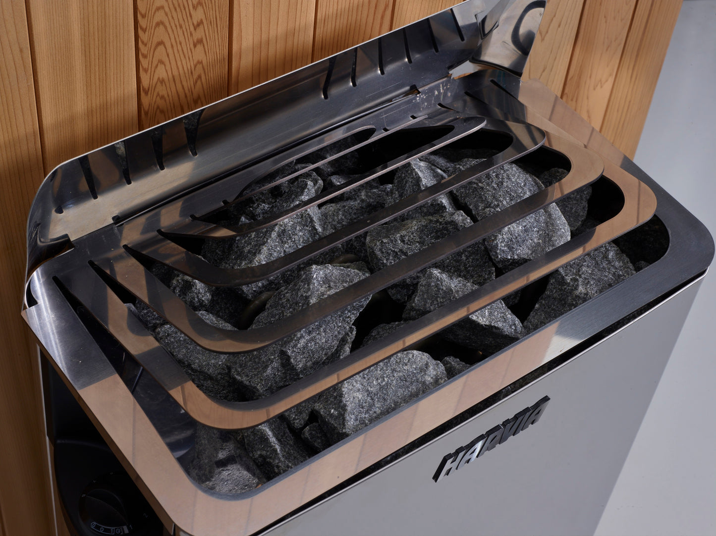 2025 Toledo GDI-8360-01 6 Per Hybrid Sauna (Indoor). Full Spectrum and Harvia Traditional Stove