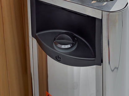 2025 Toledo GDI-8360-01 6 Per Hybrid Sauna (Indoor). Full Spectrum and Harvia Traditional Stove