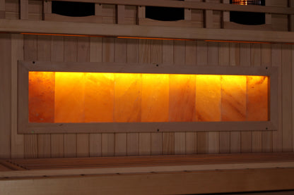 Golden Designs 8030-03 Salt, Full-Spectrum - 0EMF Far IR Sauna 1-2 Person GDI-8010-03