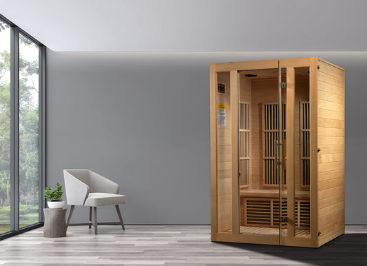 MX-J206-01  Low EMF 2 Person Sauna