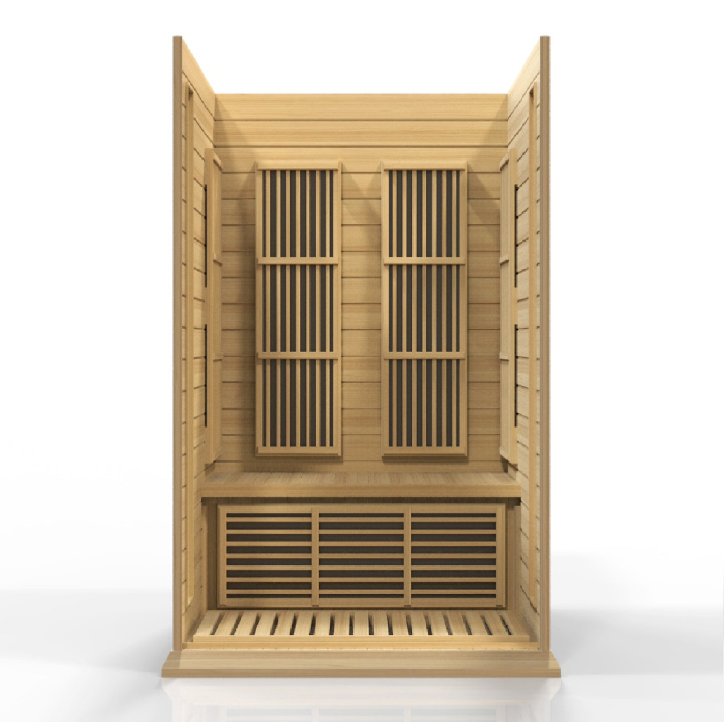 K206-01 Hemlock Low EMF Maxxus Low EMF FAR Infrared Sauna Canadian Hemlock