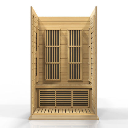 K206-01 Hemlock Low EMF Maxxus Low EMF FAR Infrared Sauna Canadian Hemlock