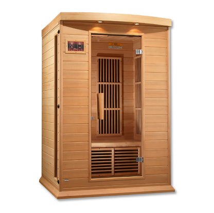 K206-01 Hemlock Low EMF Maxxus Low EMF FAR Infrared Sauna Canadian Hemlock