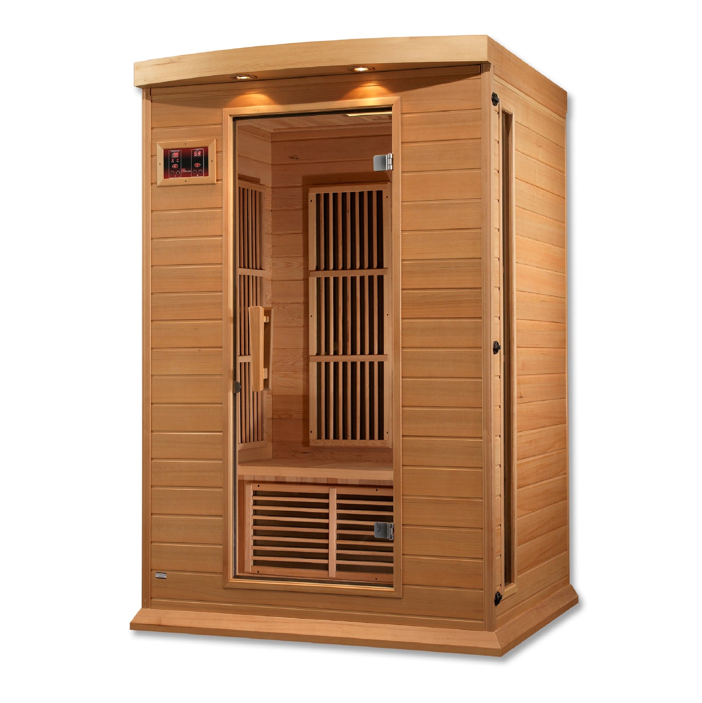 K206-01 Hemlock Low EMF Maxxus Low EMF FAR Infrared Sauna Canadian Hemlock