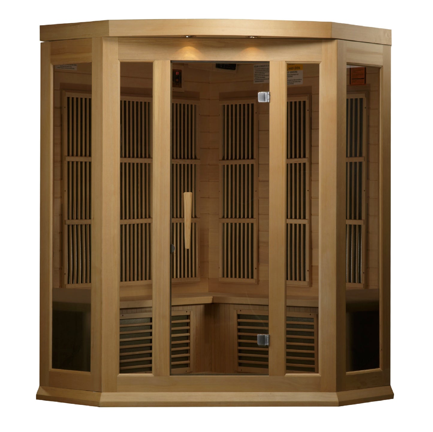 K356-01 Hemlock Low EMF Far IR Sauna 3 Person